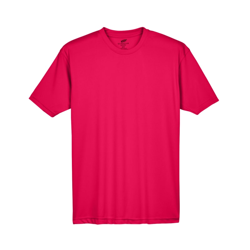 UltraClub Mens Cool & Dry Sport Performance InterlockT-Shirt 41