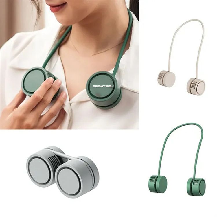 Bladeless Aromatherapy Neck Fan with Flexible Hose 2