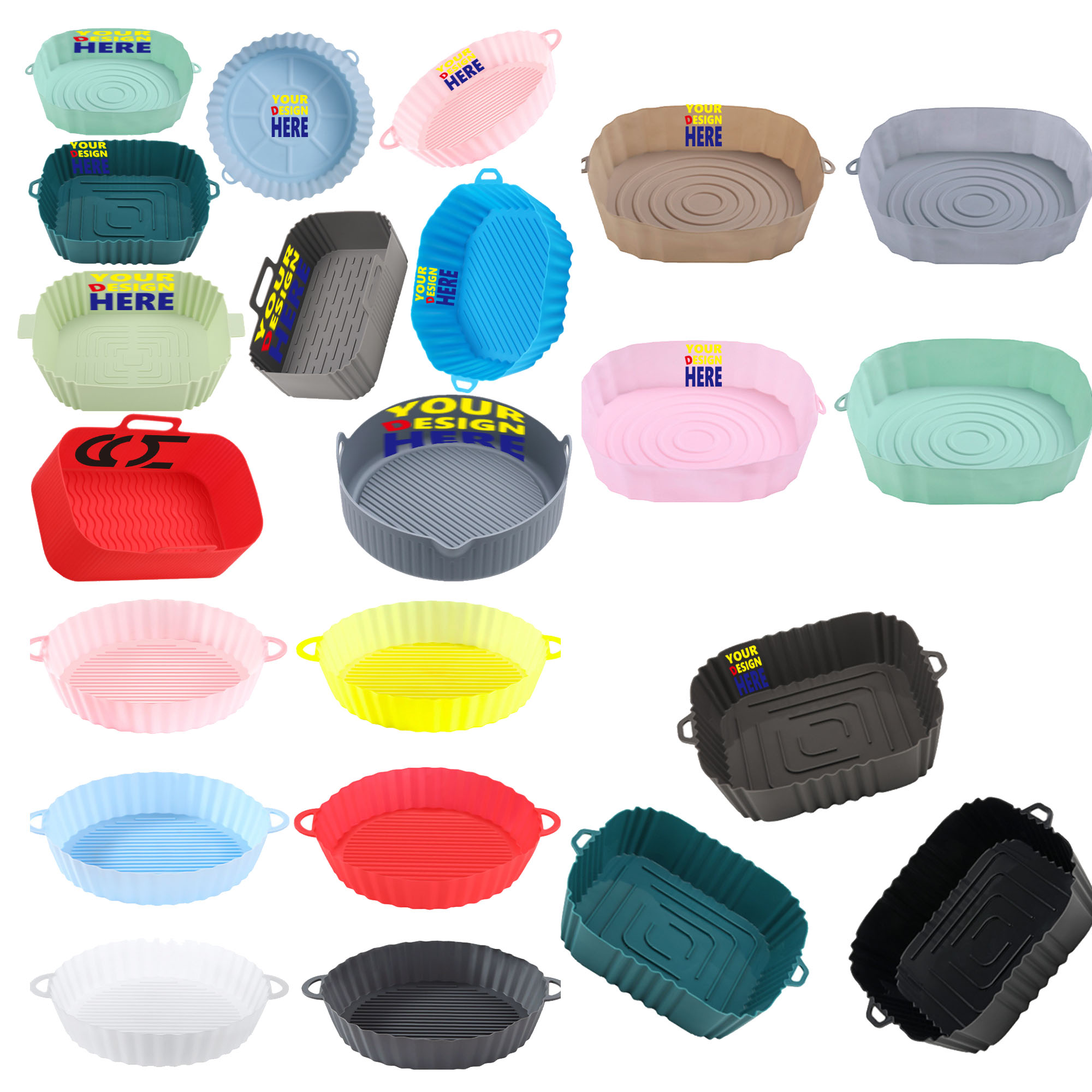 MOQ500 Multilateral Silicone Baking Tray For The Oven 2
