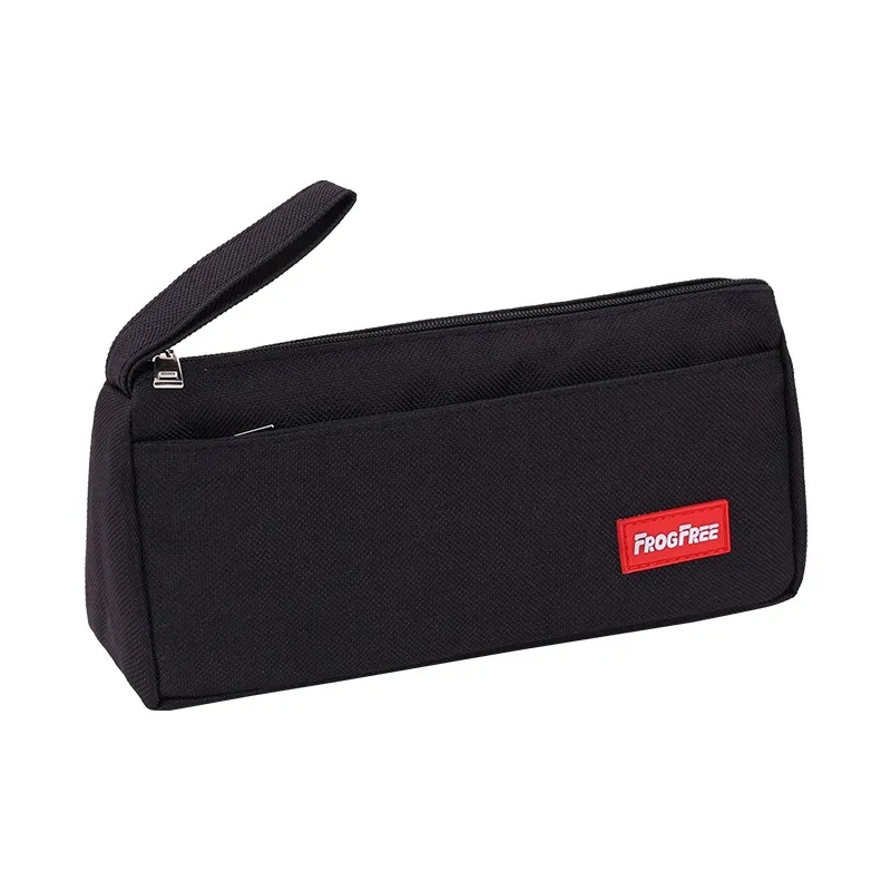 Large Capacity Pencil Pouch With Zipper Compartments 8