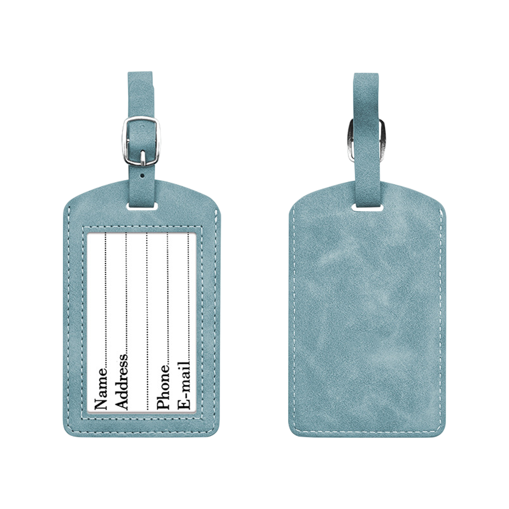 Premium Soft-Touch PU Luggage Tag 10