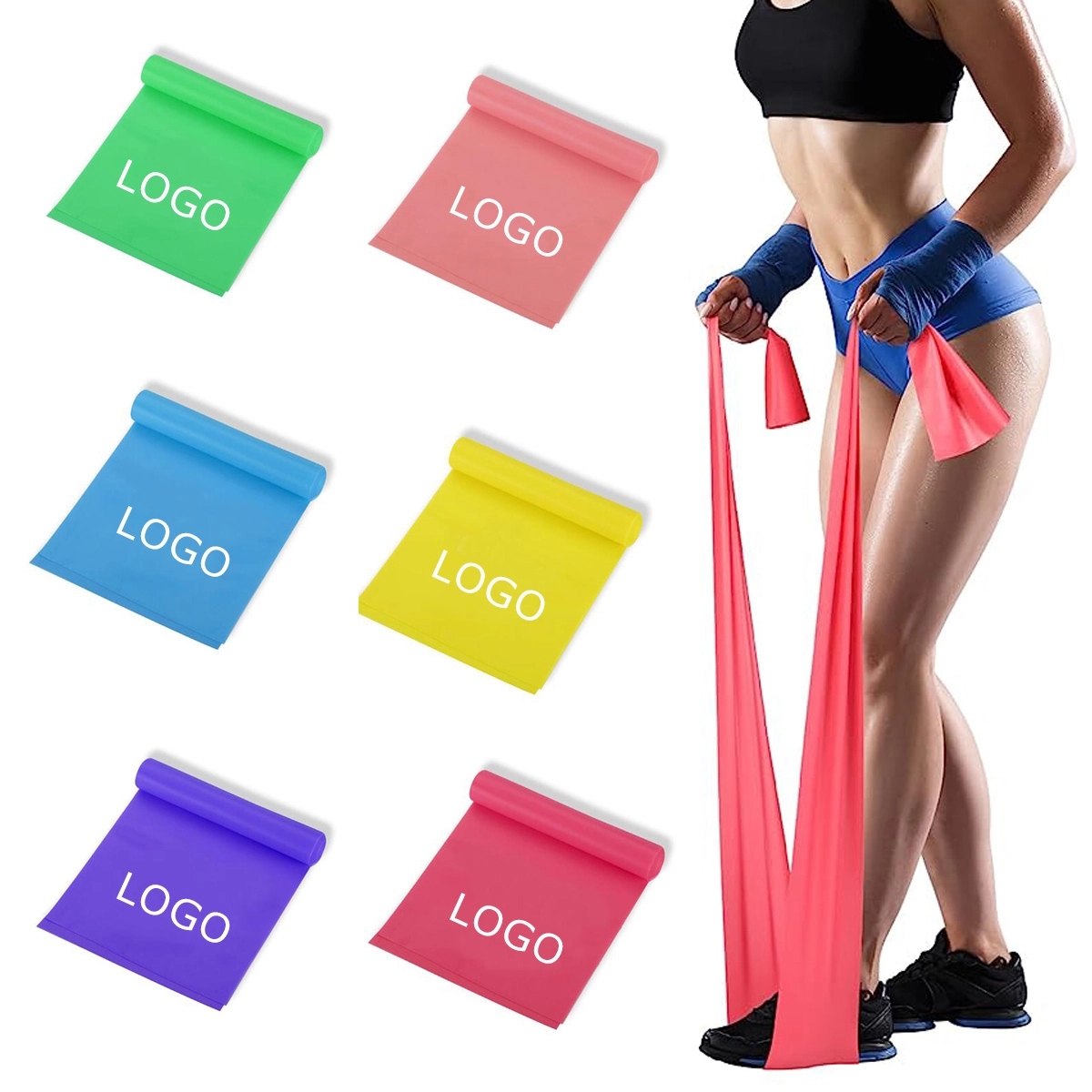 Elastic Yoga Resistance Bands 3