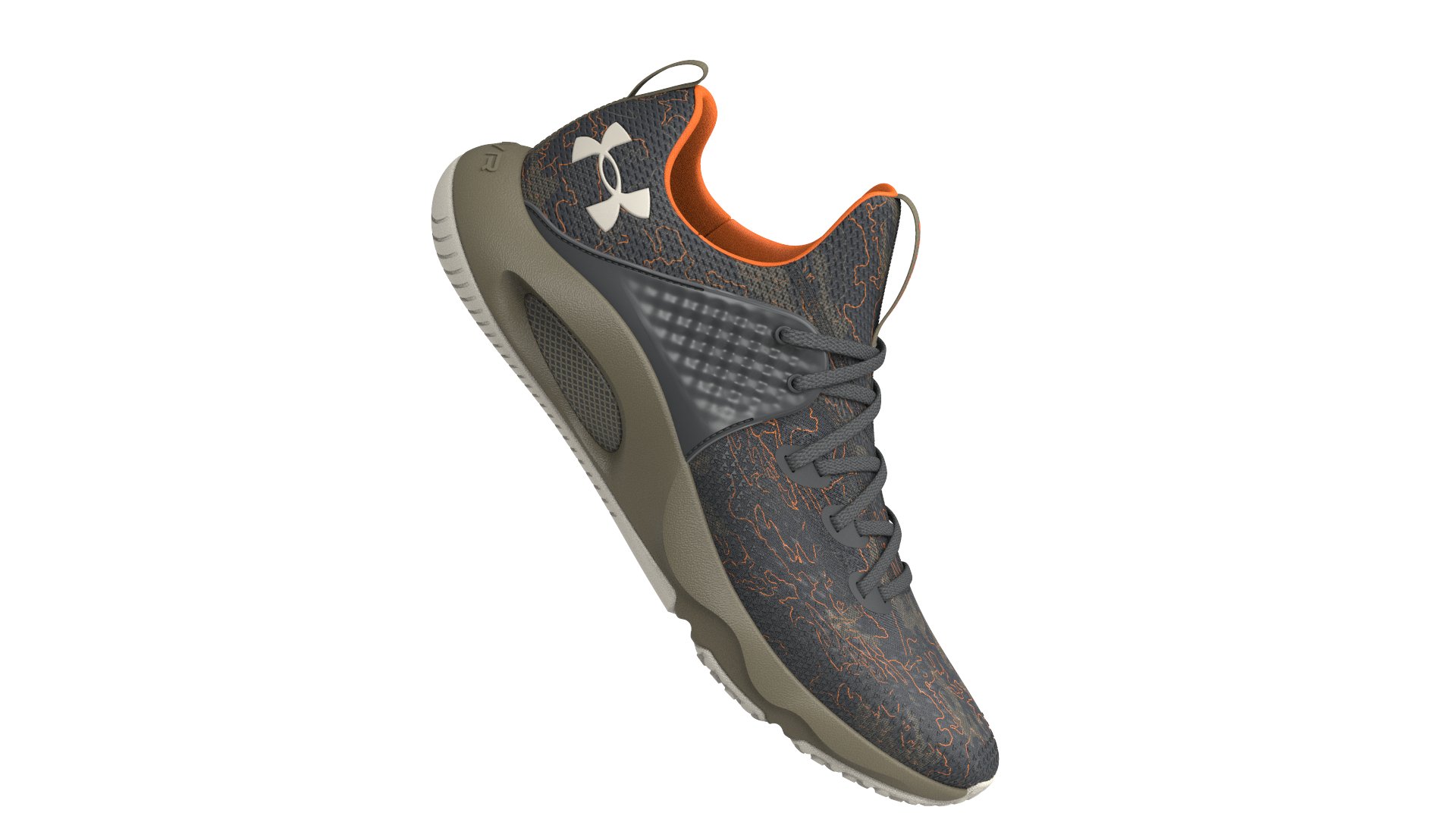 UA HOVR Rise 3 Printed Men's Training Shoes 2