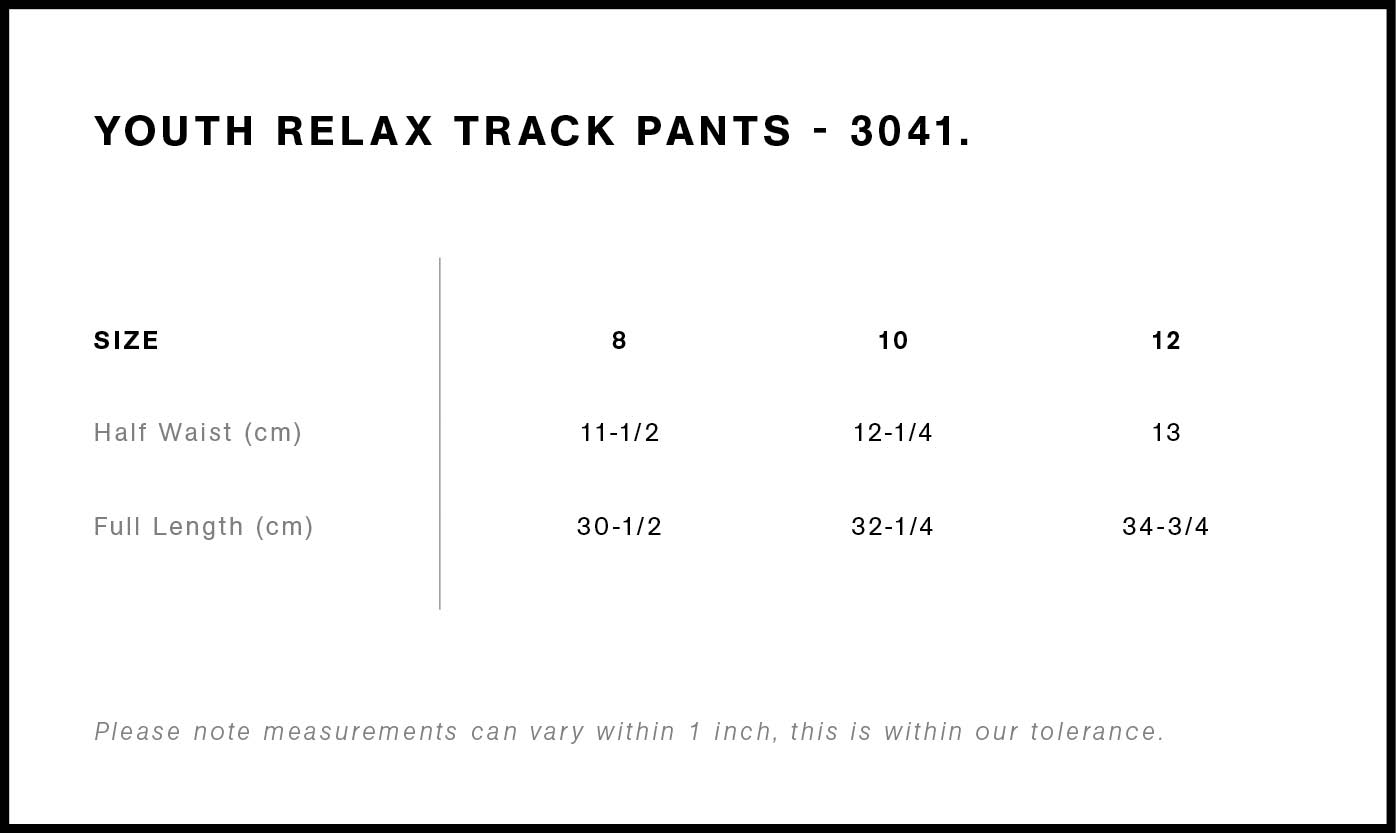 Youth Relax Track Pants | 3041 14