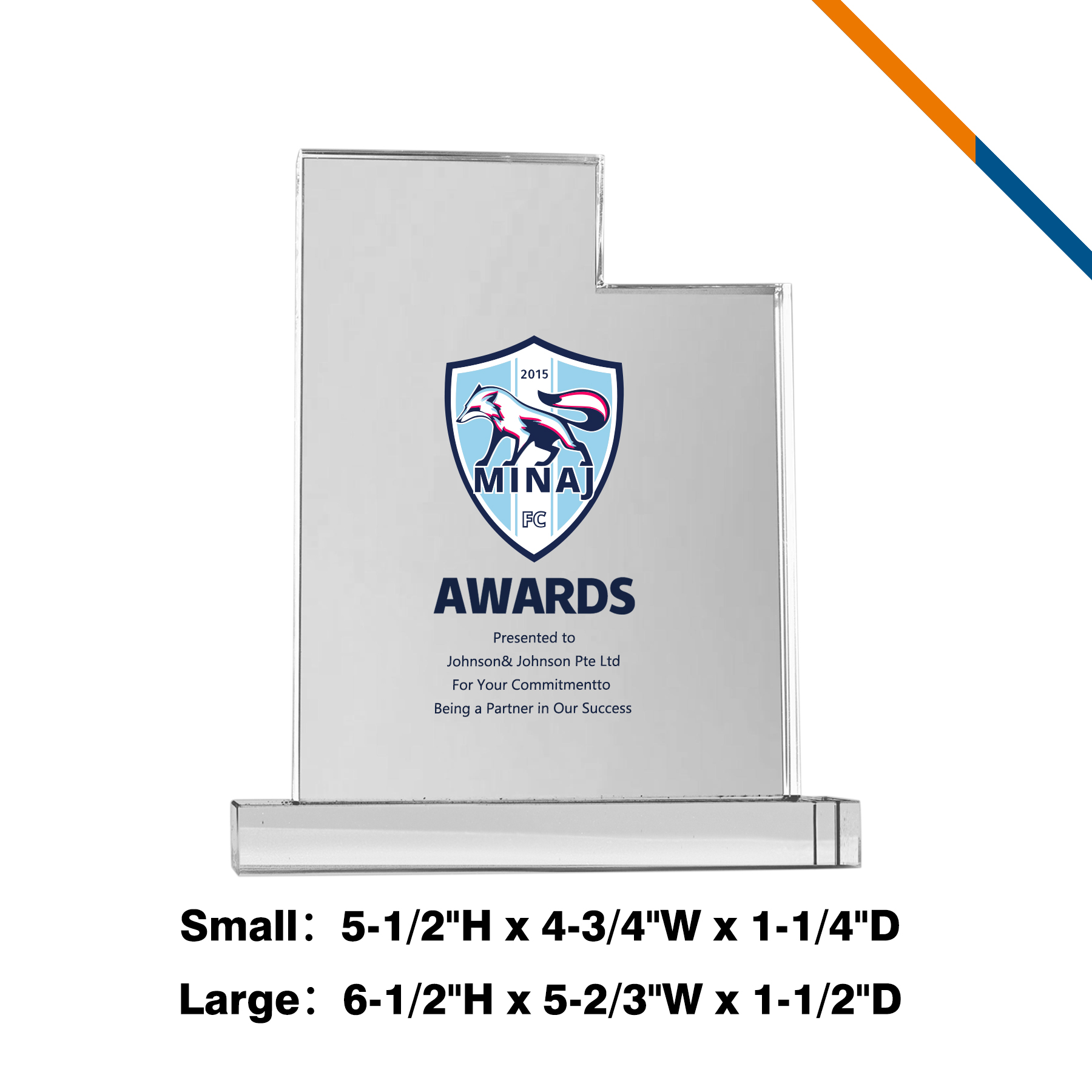 Creko Utah Crystal Award 4