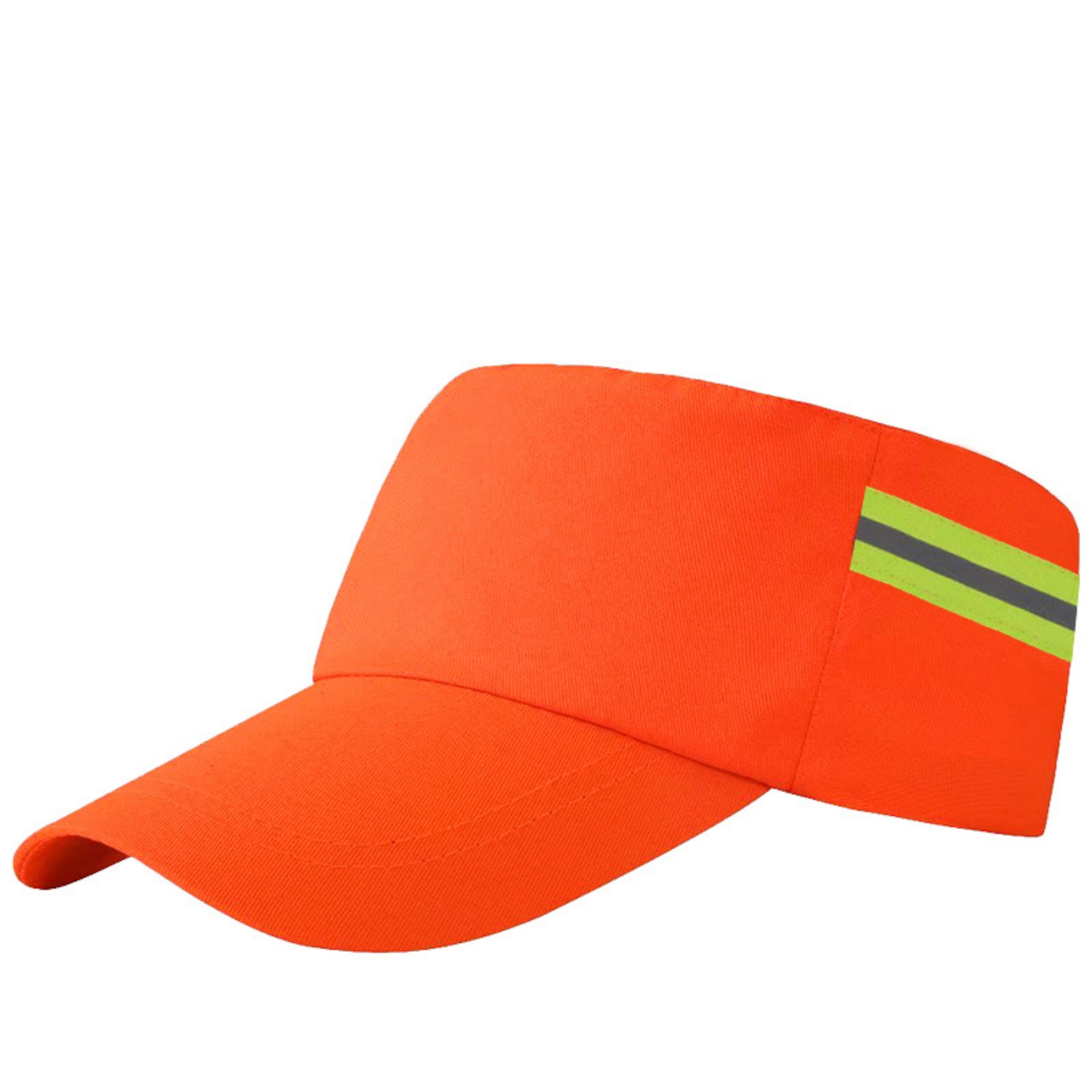 High Vis Baseball Cap with Reflective Trim Safty Constructed Hat 10