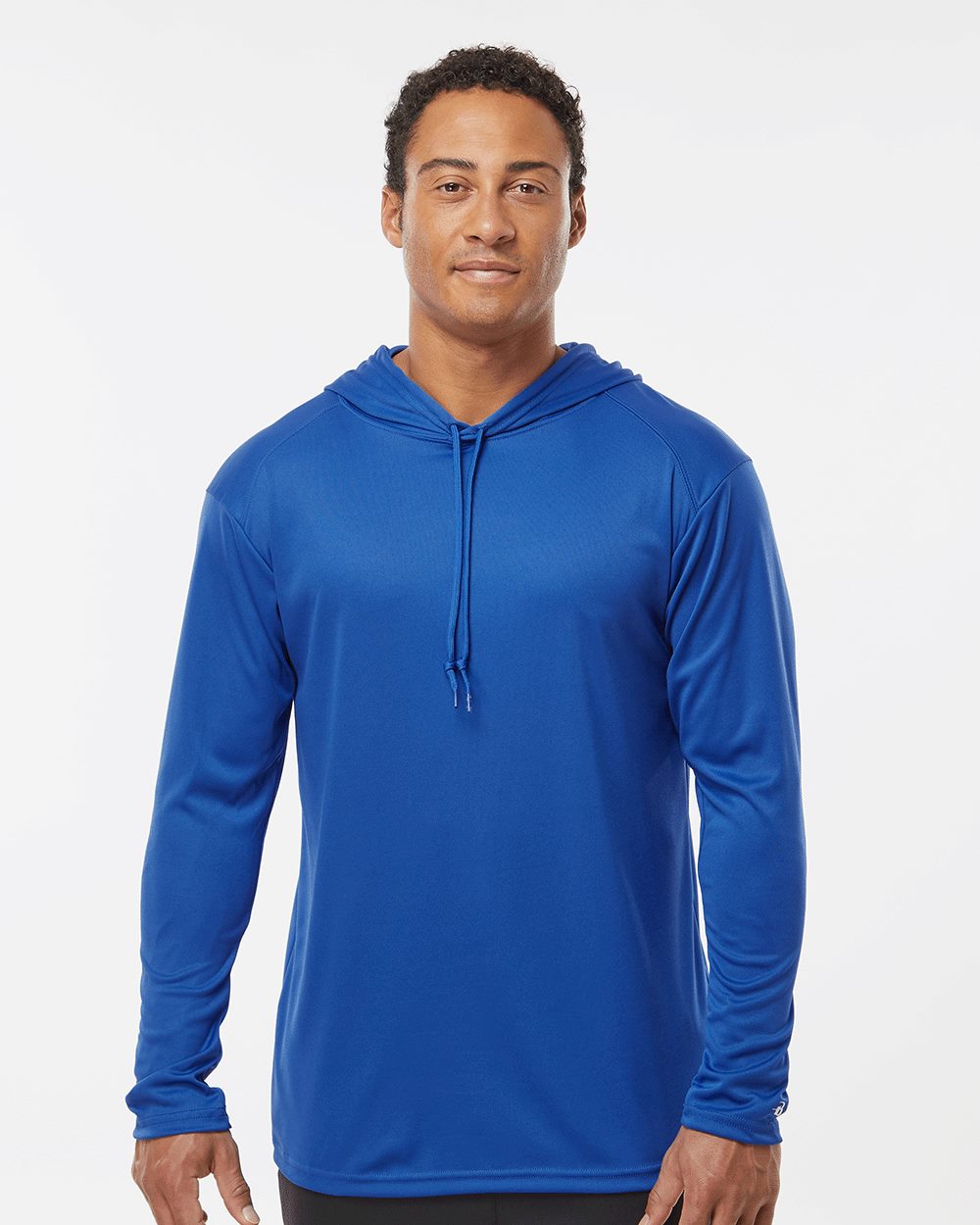 Unisex B-Core Hooded Long Sleeve T-Shirt - 4105 67