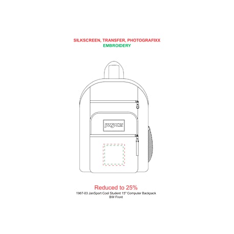 JanSport Cool Student 15" Computer Backpack 7