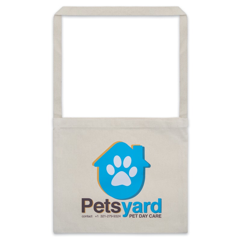 Custom Messenger Heavy Canvas Tote Bags 9