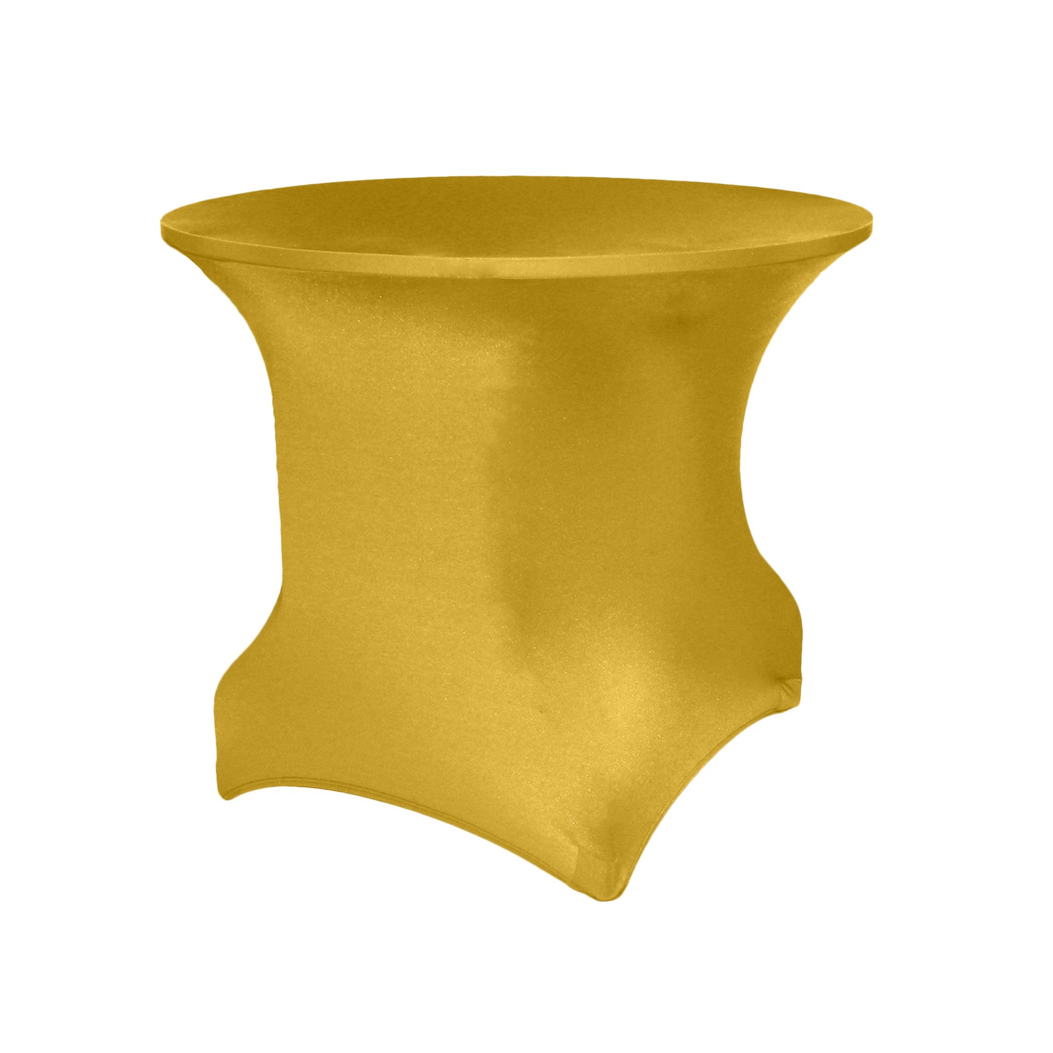 Non-Printed 60" Round Spandex Stretch Table Cover 23