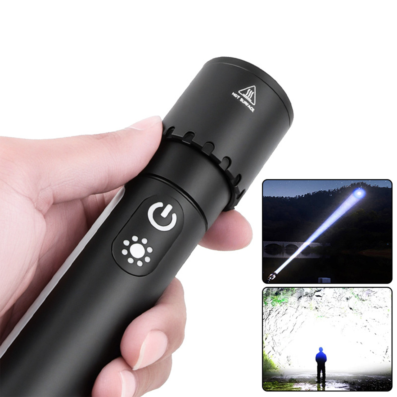 Multi Functional Metal Flashlight 3