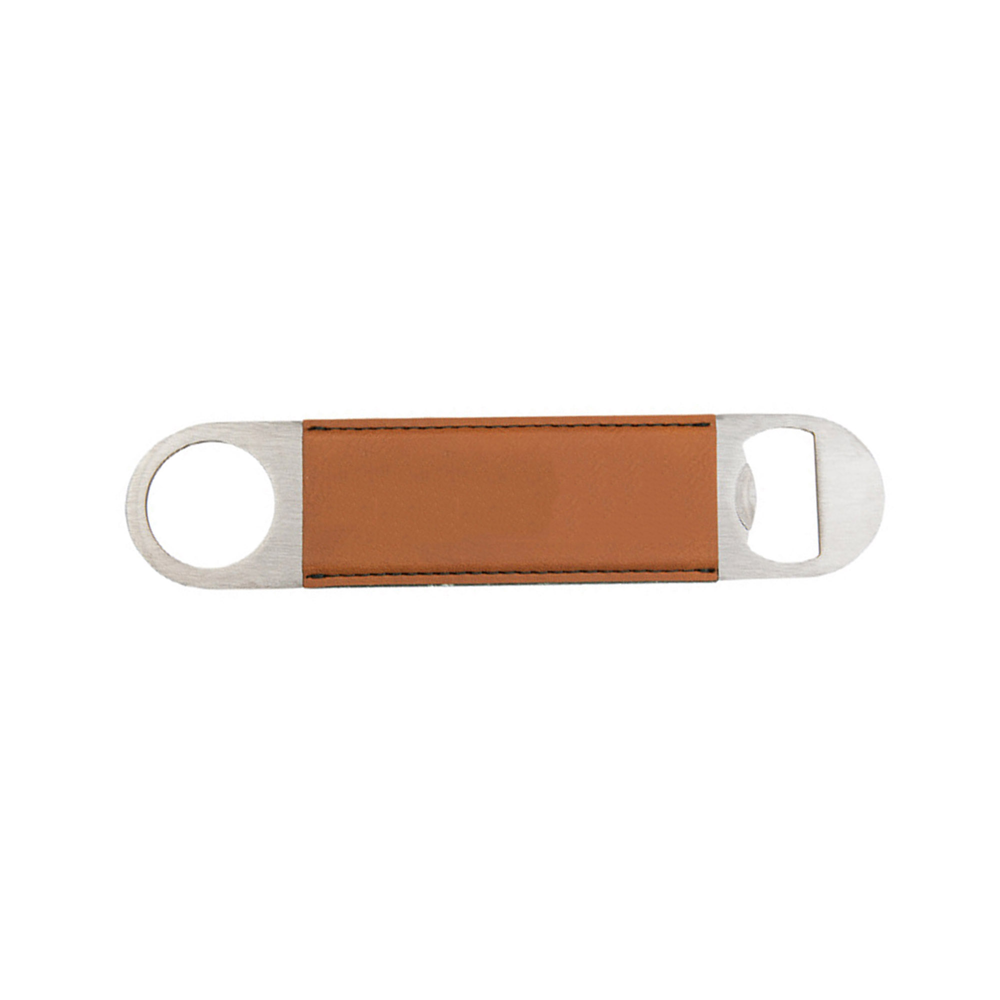 Brown Leatherette Bottle Opener 2