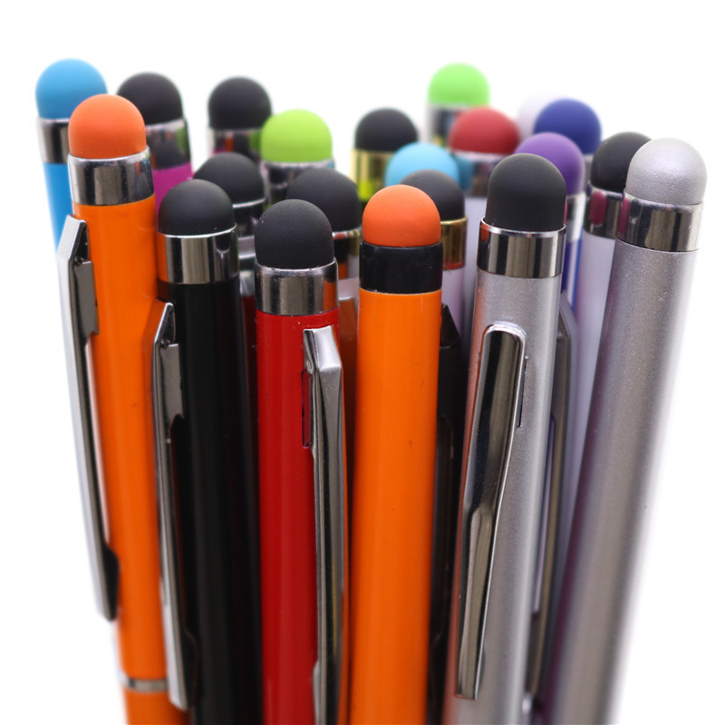 Twist Metal Ball Pen w/Stylus 1