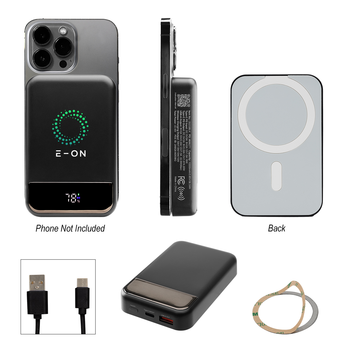 10,000 mAh Wireless Charger Power Bank 4