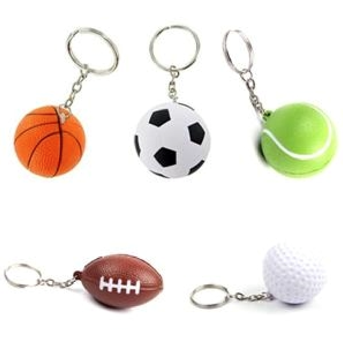 Stress Reliever Ball Key Chain 2