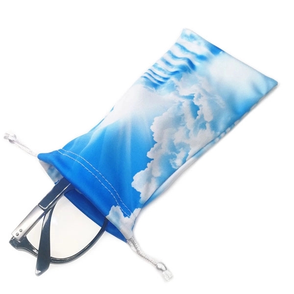Full Color Microfiber Drawstring Pouch 2