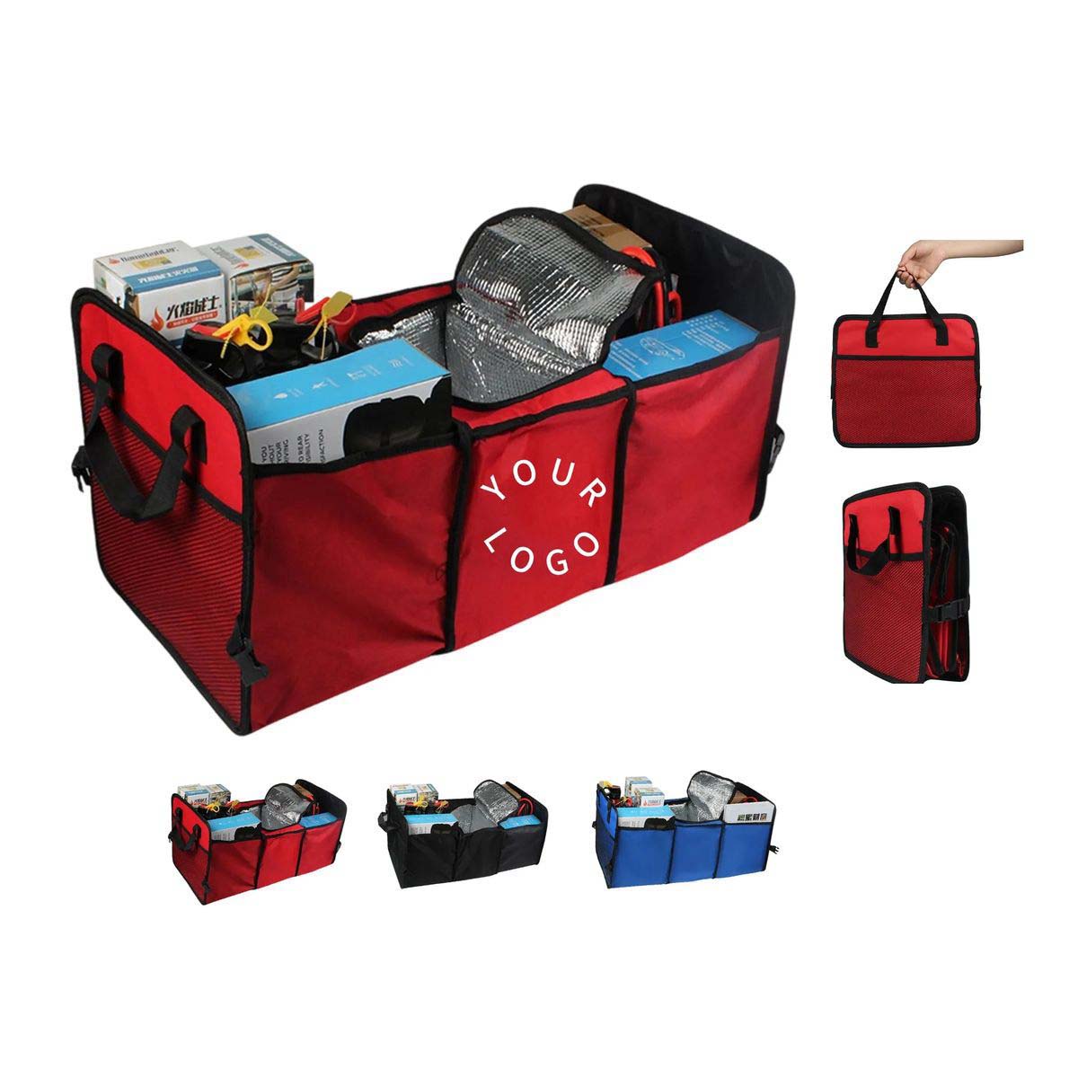 Trunk Organizer with Insulated Cooler 2