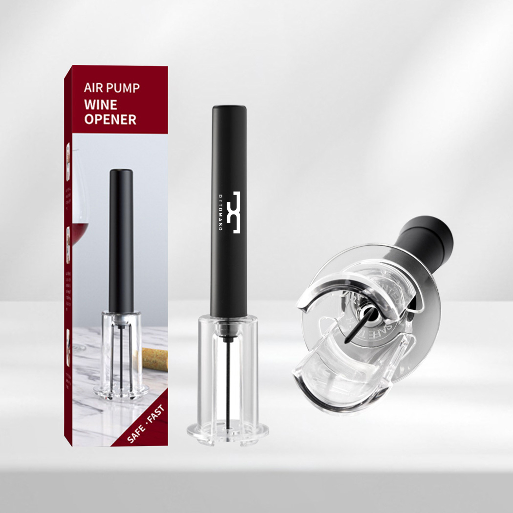 WineVault Pressure Wine Opener - Air Pump Technology & Stainless Steel Needle 3