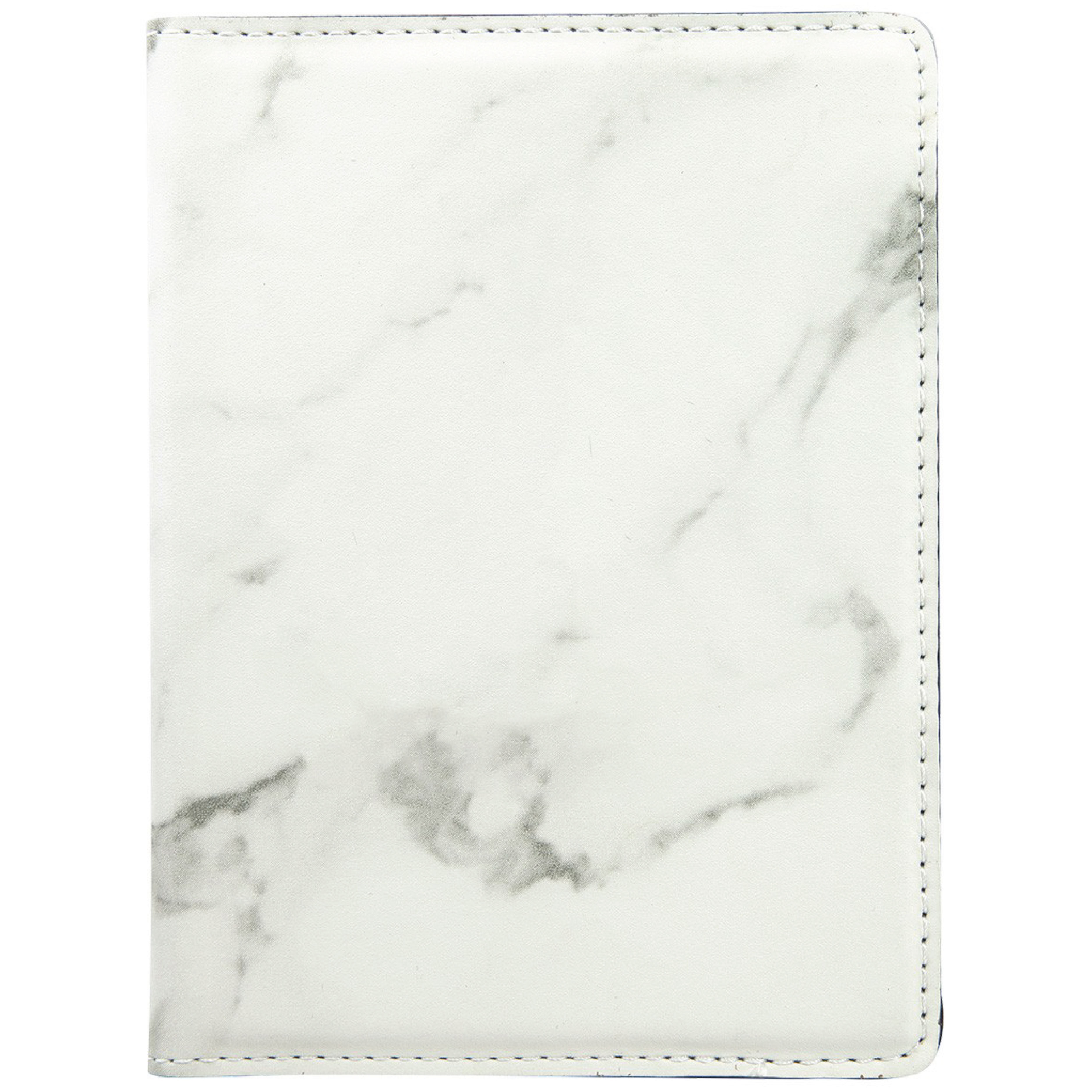 Marble Leatherette Passport Holder 5