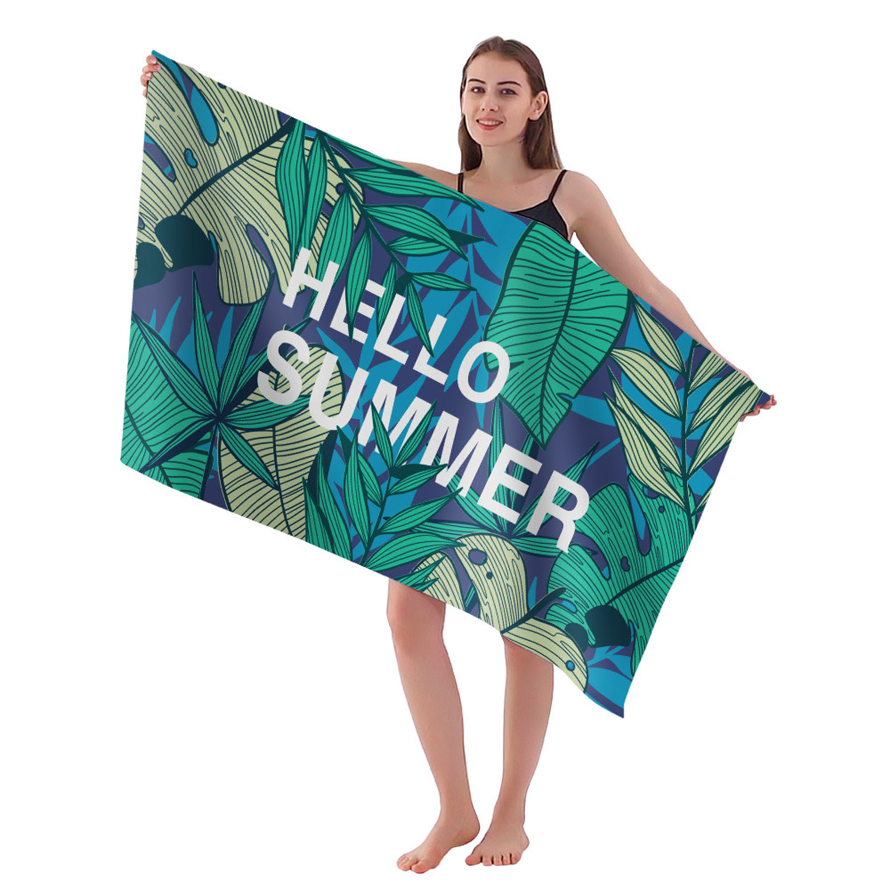 Multifunctional microfiber beach towel 4