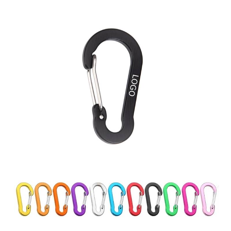 Aluminum D-Shaped Carabiner (1" W x 1 15/16" H) 1