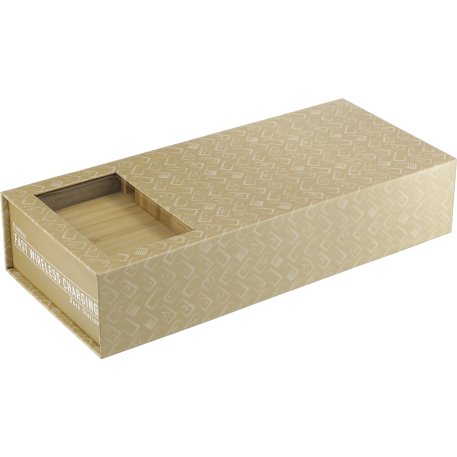 Bamboo Fast Wirelsss Charging Dock Station 57