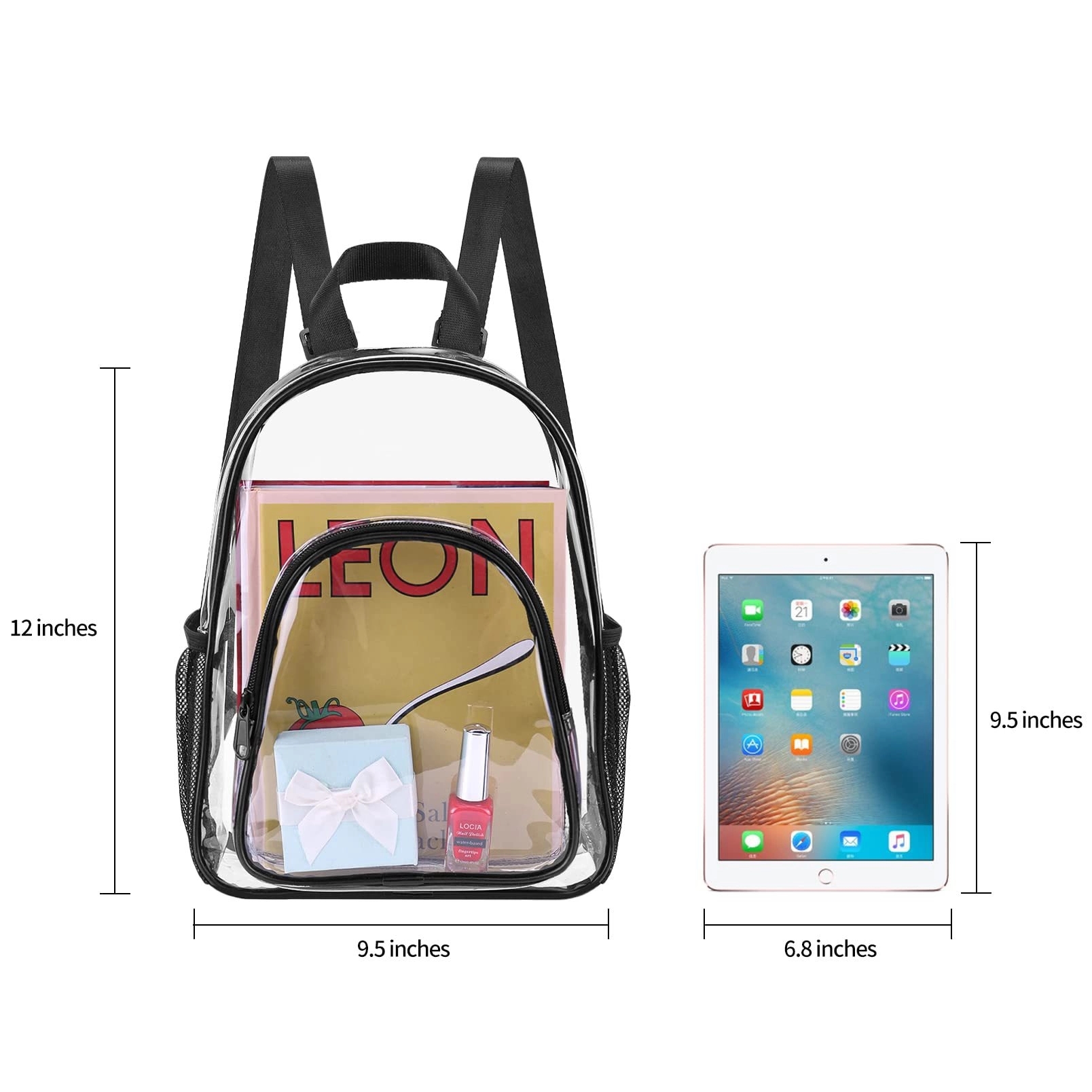 Small Clear Backpack 3