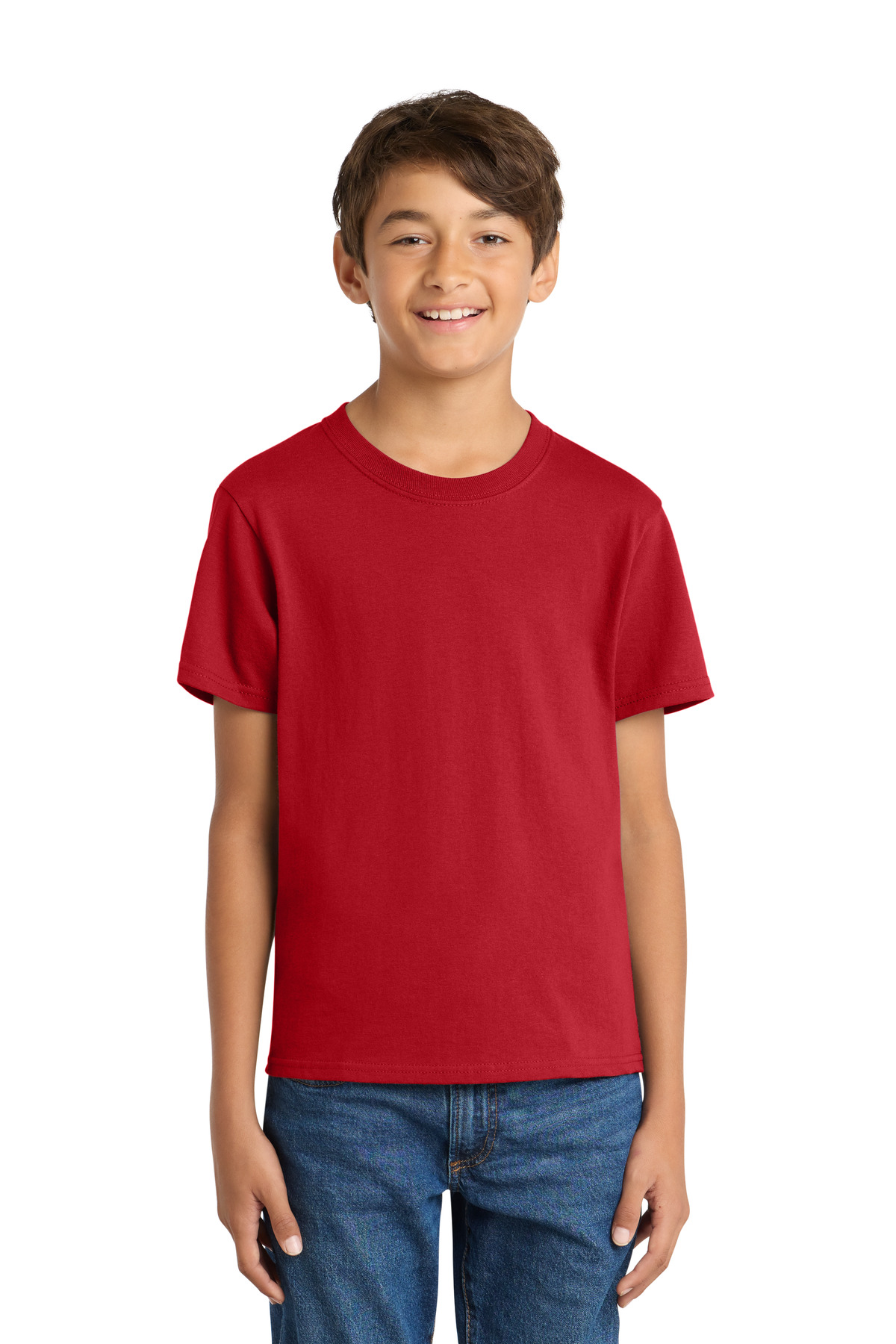 Port & Co Youth Core Cotton Tee. PC54Y 421