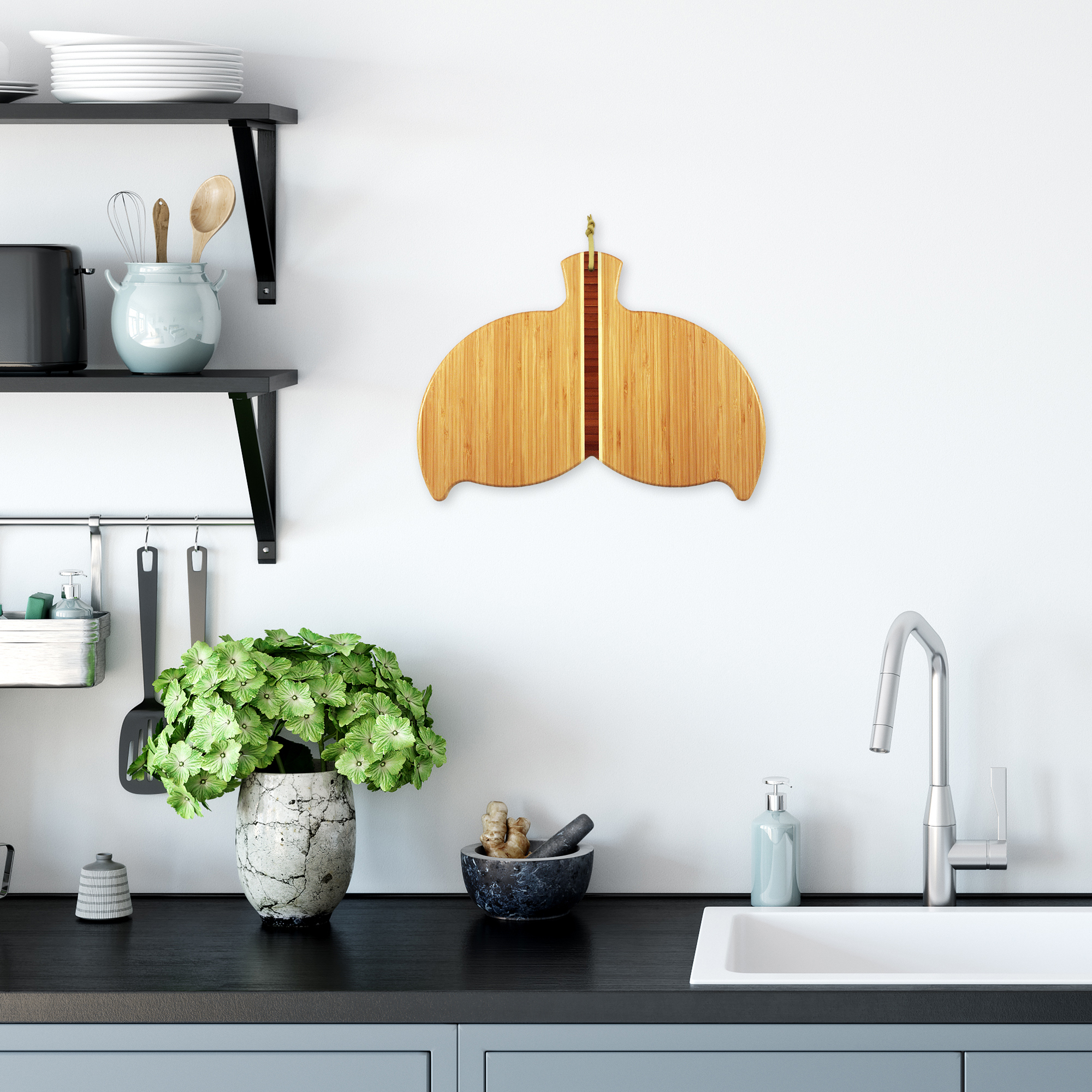 Whale Tail Cutting & Serving Board 10