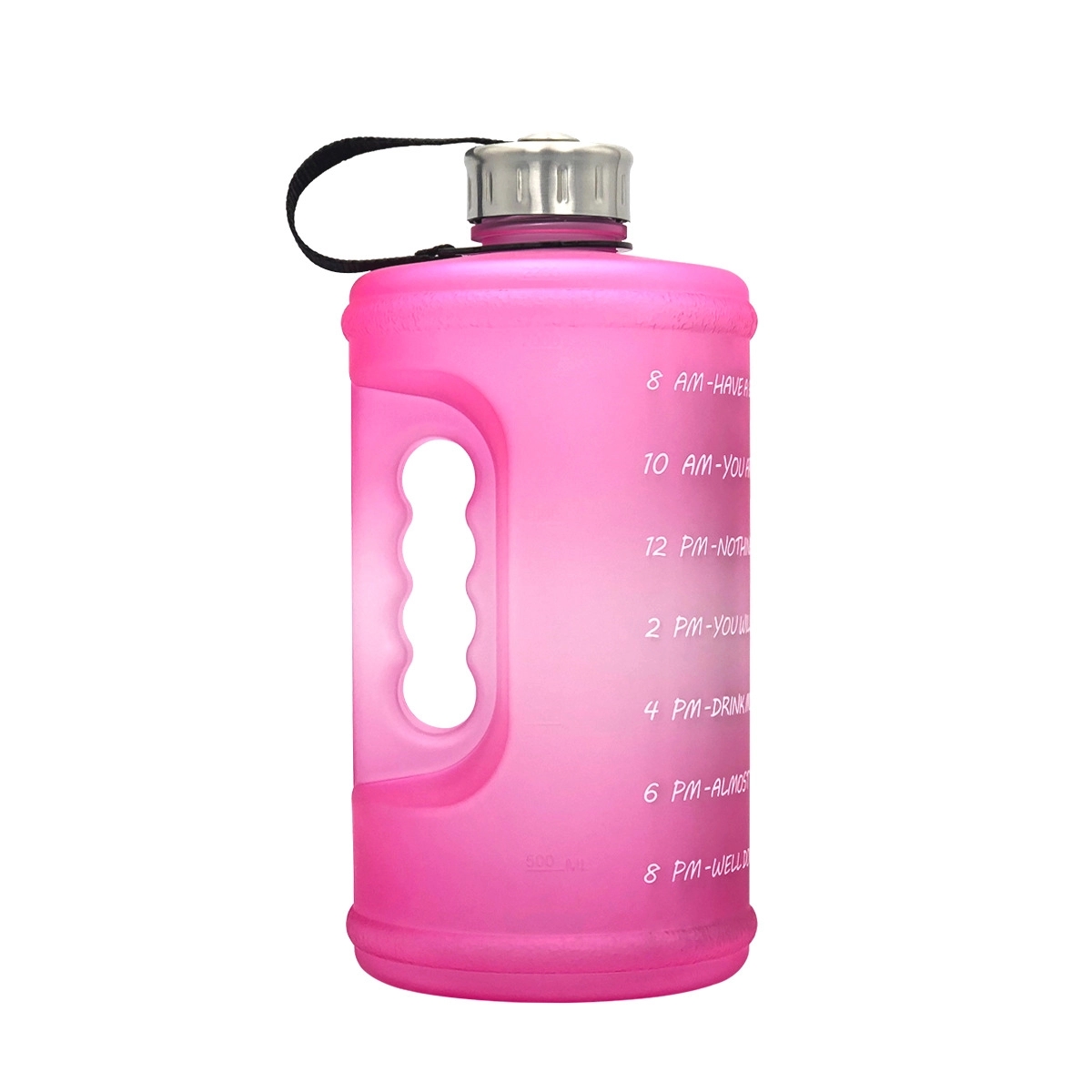 Custom 73 oz PC Material Water Bottle with Time Marker 6