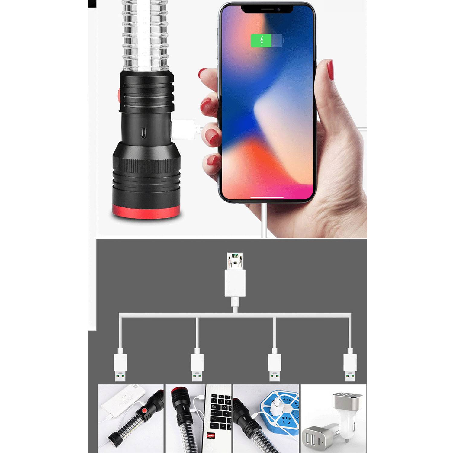 Multifunction Emergency Flashlight 5