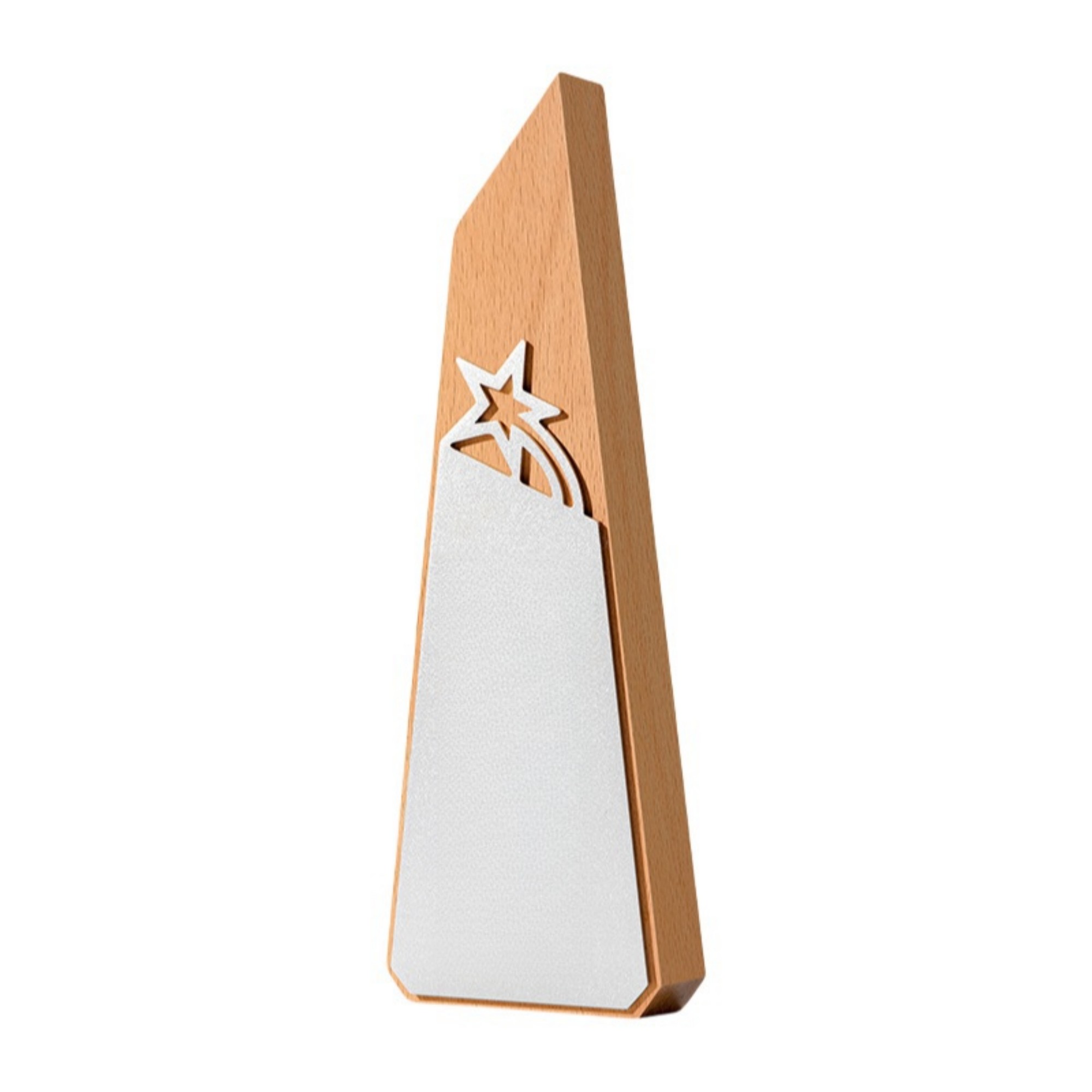 Five-Pointed Star Wooden Trophy 1