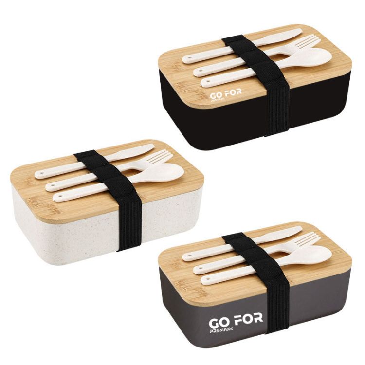 Eco-Friendly Wheat Straw Bento Lunch Box 2