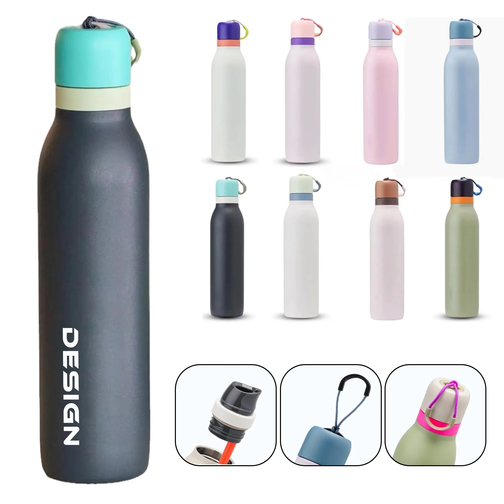 18oz Large Capacity Stainless Steel Insulated Cup 3