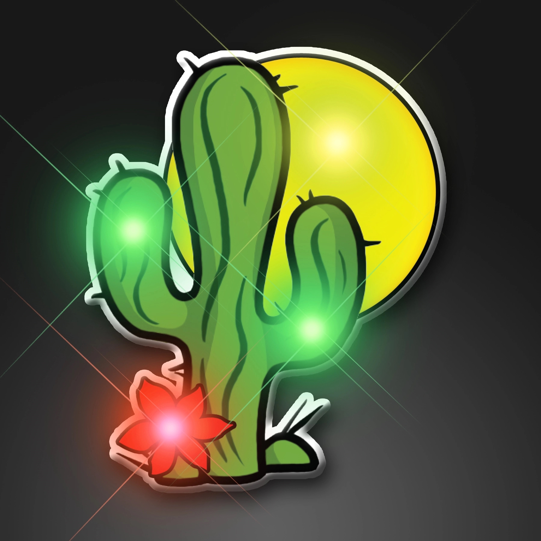 Cactus Flashing Lights 4