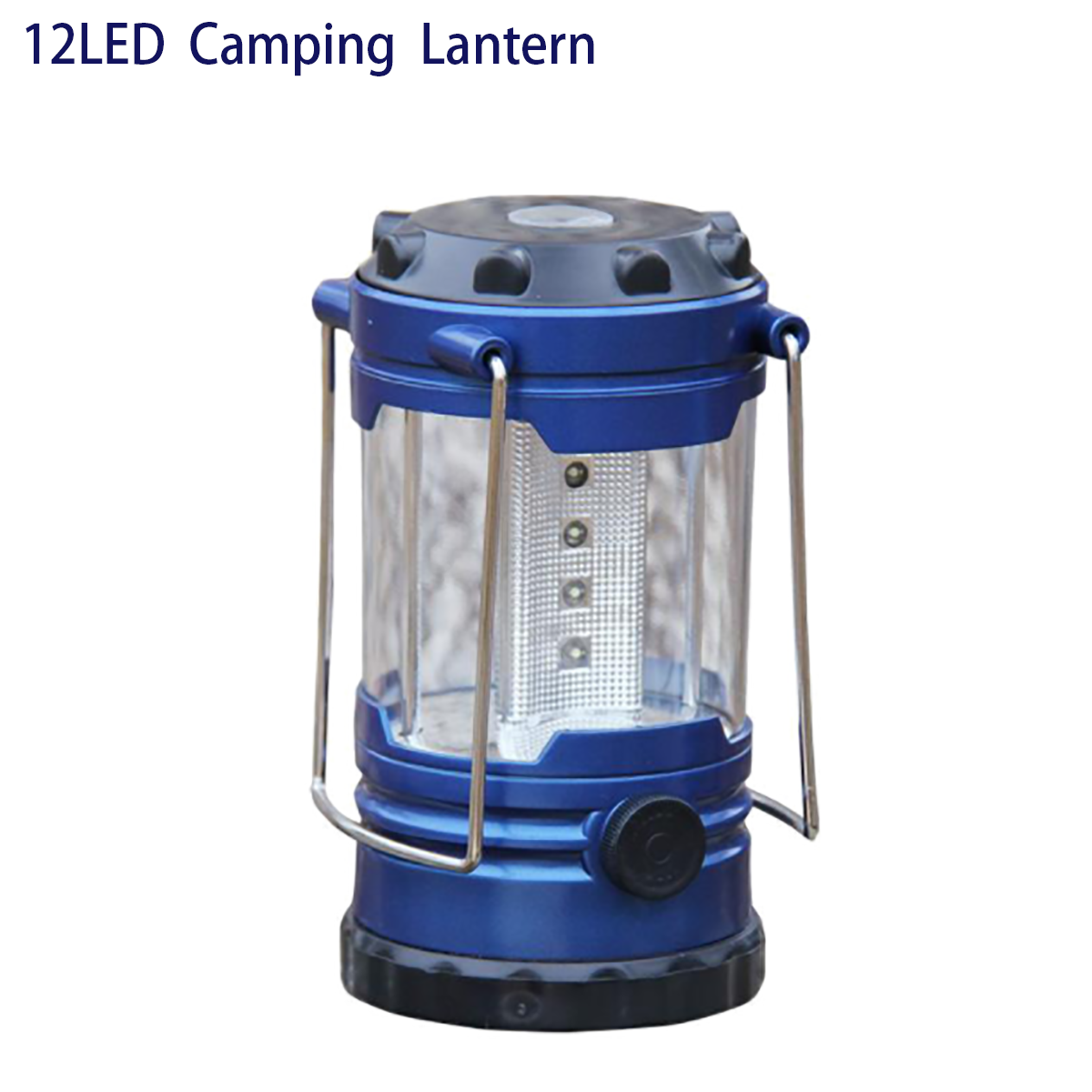 12LED Camping Lantern Lamp Battery Recharge 1