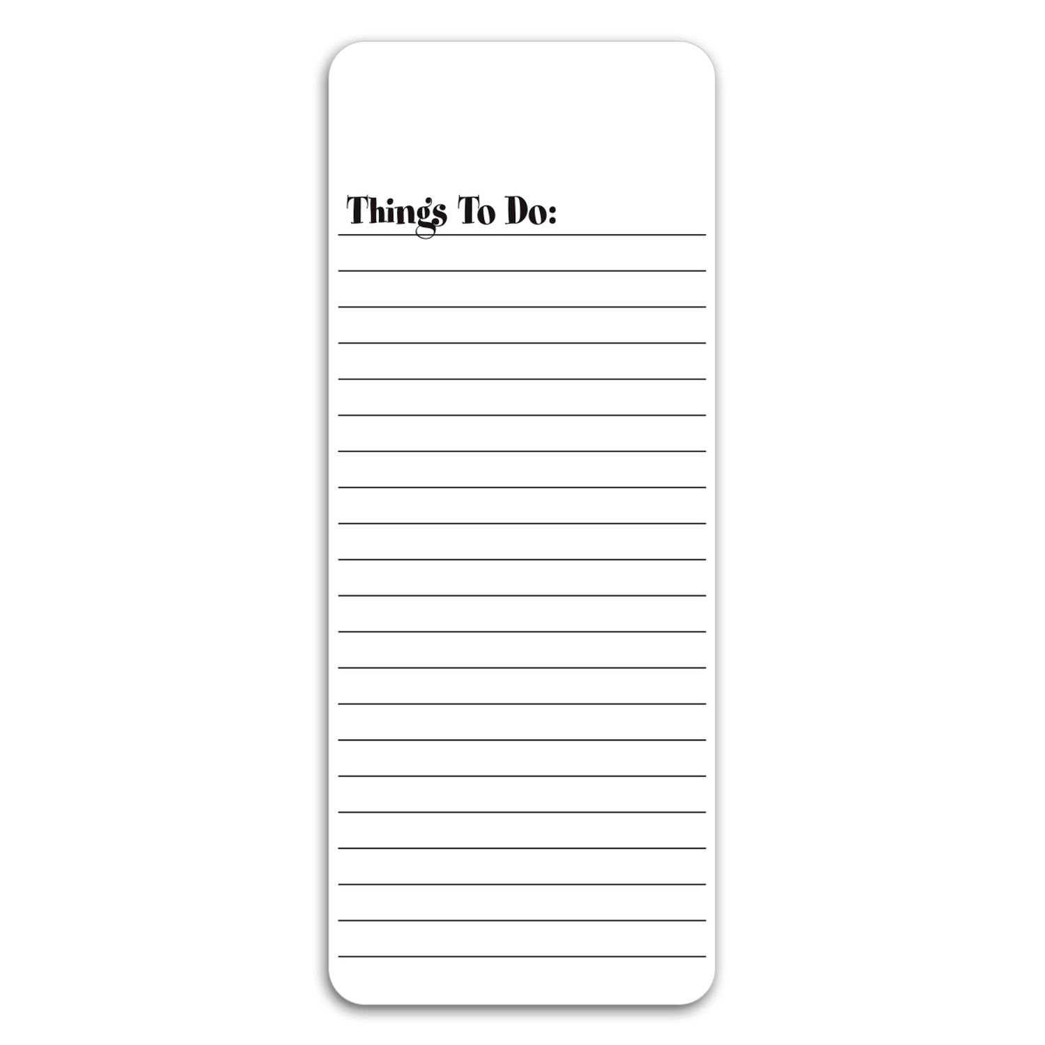 Memo Board Things to Do List w/ Mag 1