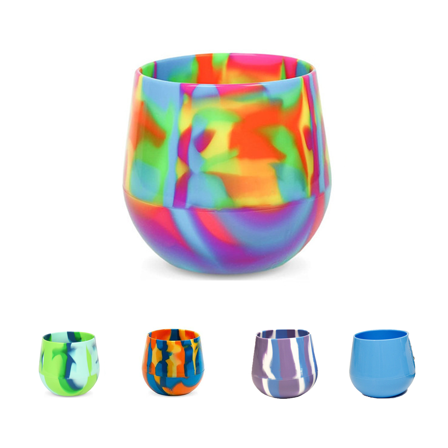 14Oz Silicone Foldable Wine Tumbler 1