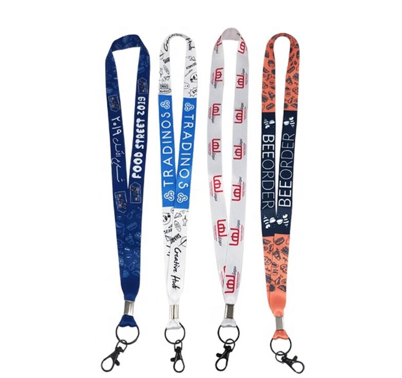Customized ECO-friendly Lanyards RPET Polyester Nylon Lanyards 2