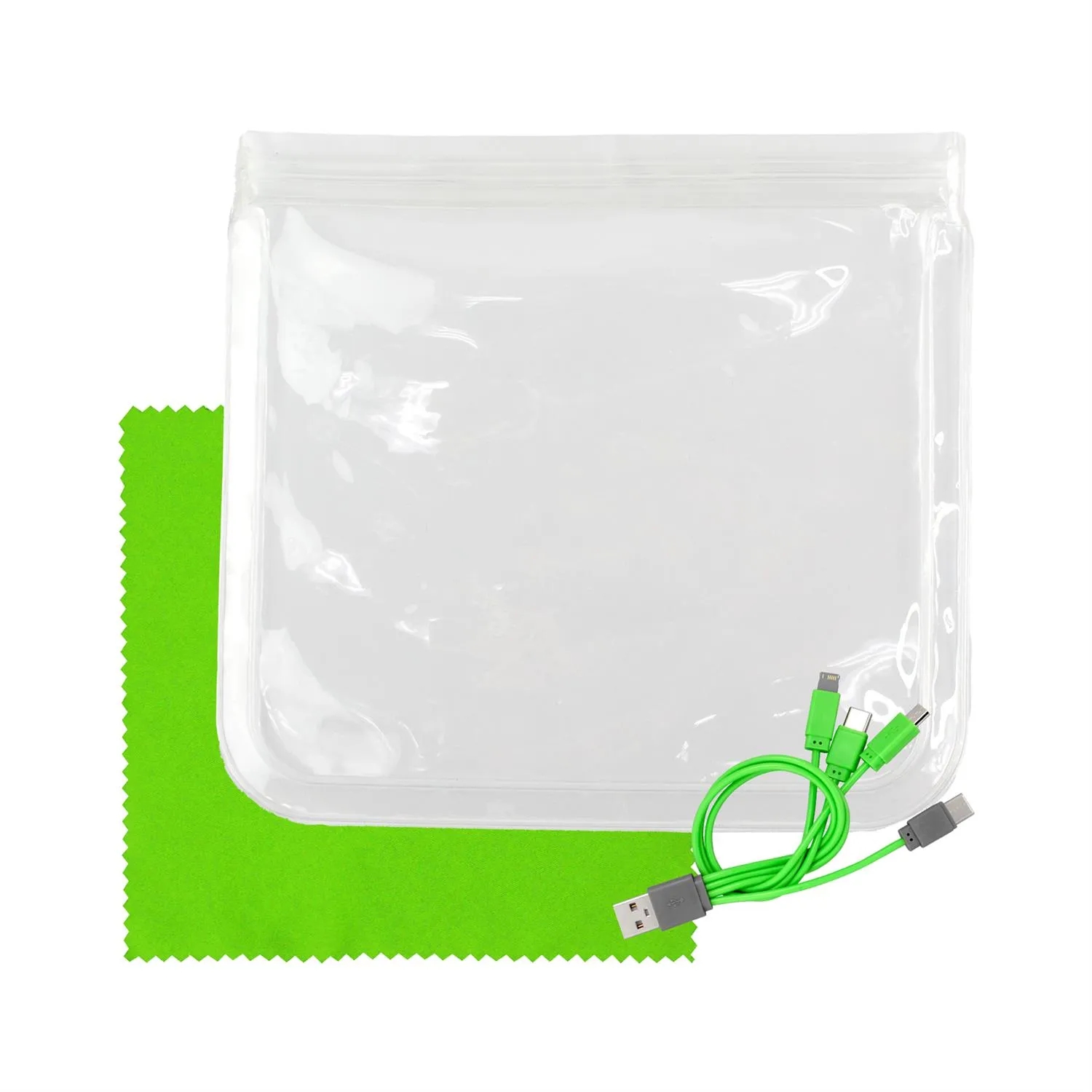Clear Cable & Cloth Set 5
