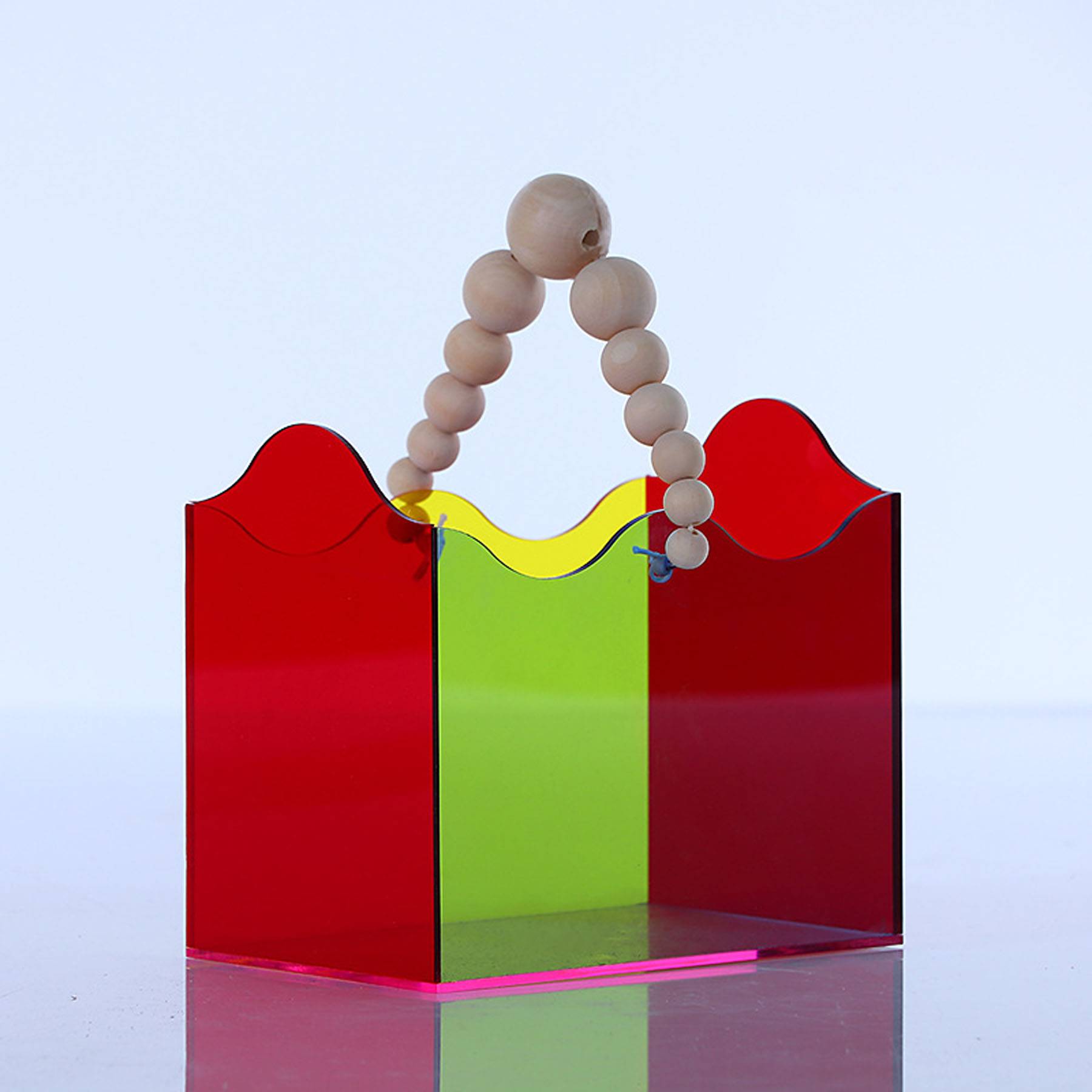 Colorful Acrylic Hand Held Gift Box 1