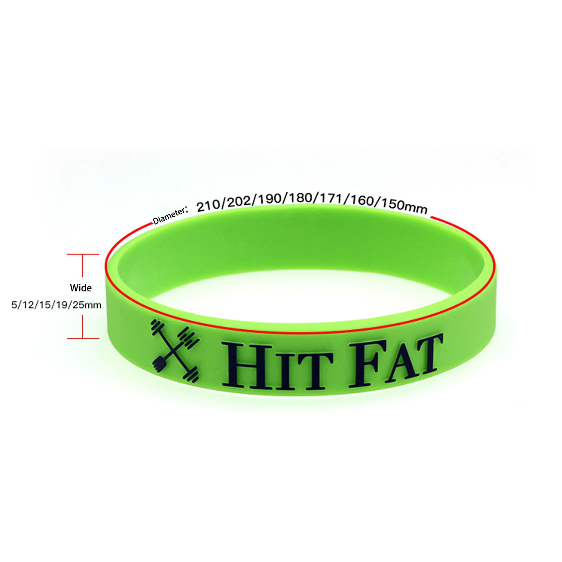 Screen Printing Silicone Bracelet 3