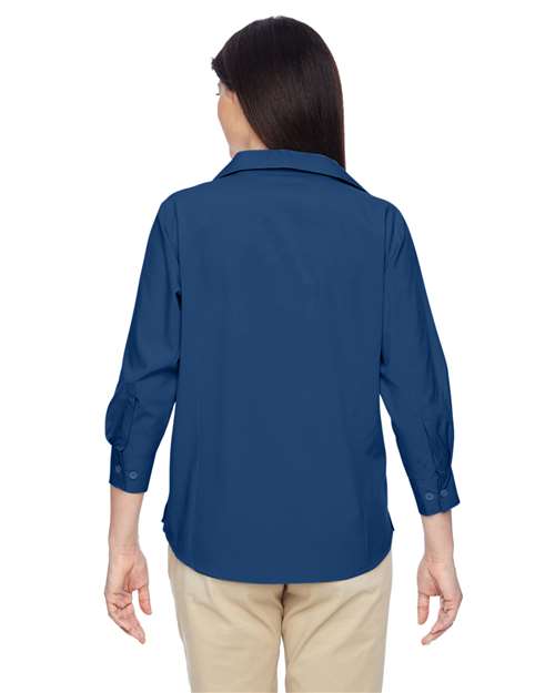 Women's Paradise Three-Quarter Pullover Sleeve Performance Shirt - M610W 4