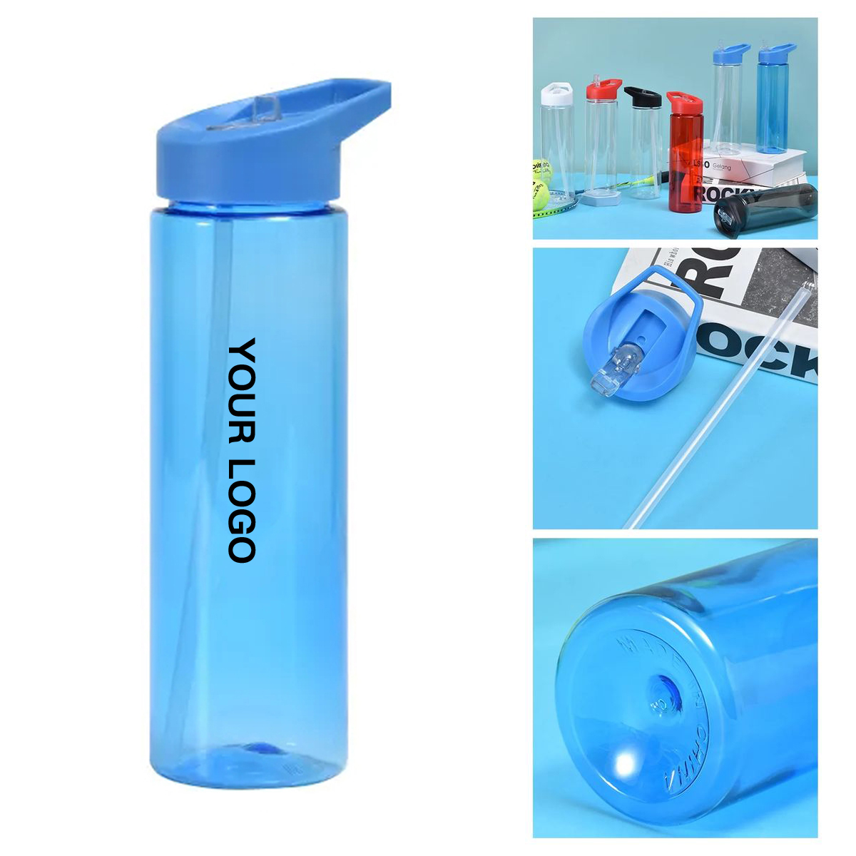 Sports Water Bottle with Leak Proof Construction 2