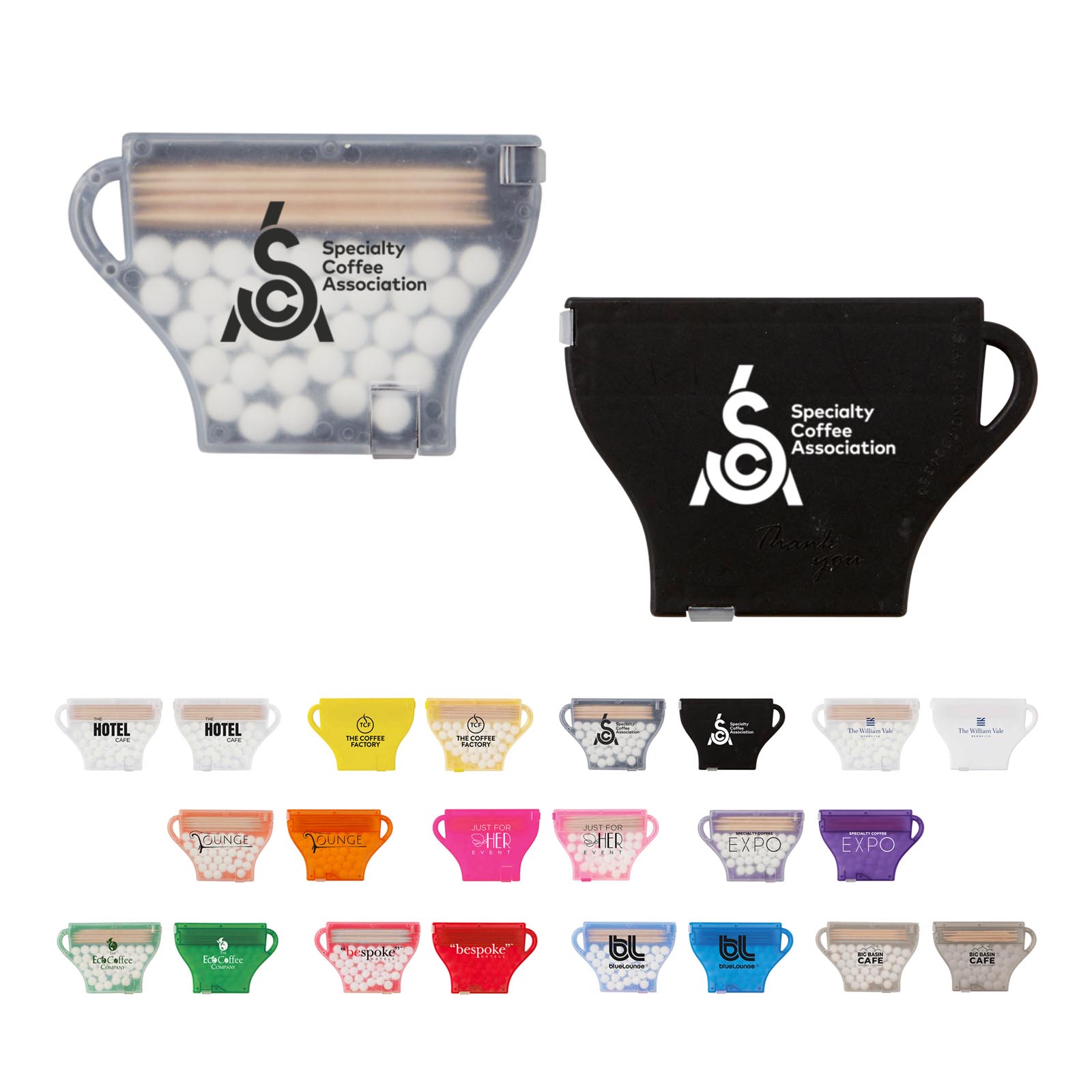 Coffee Cup Mints & Picks 8