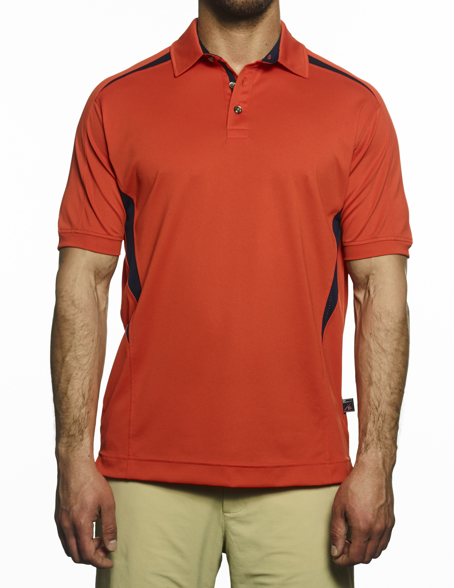 Men's Caliber Color Block Polo Shirt 2
