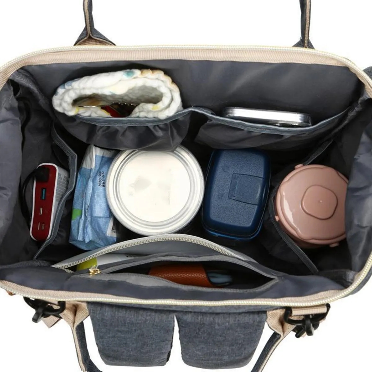 Diaper Bag Backpack with USB Charging Port 7