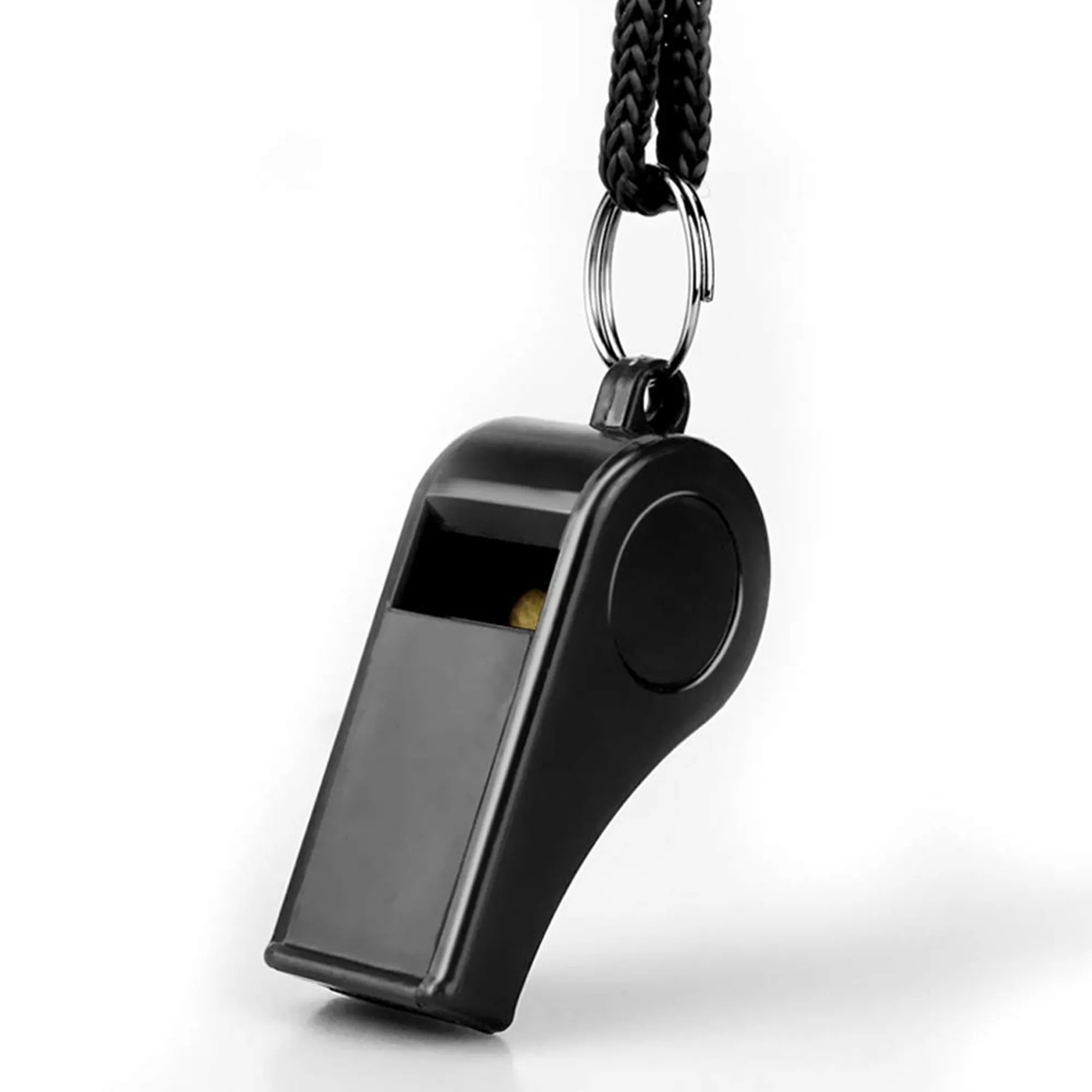Plastic Sports Whistle with Lanyard for Coaches and Referees 2