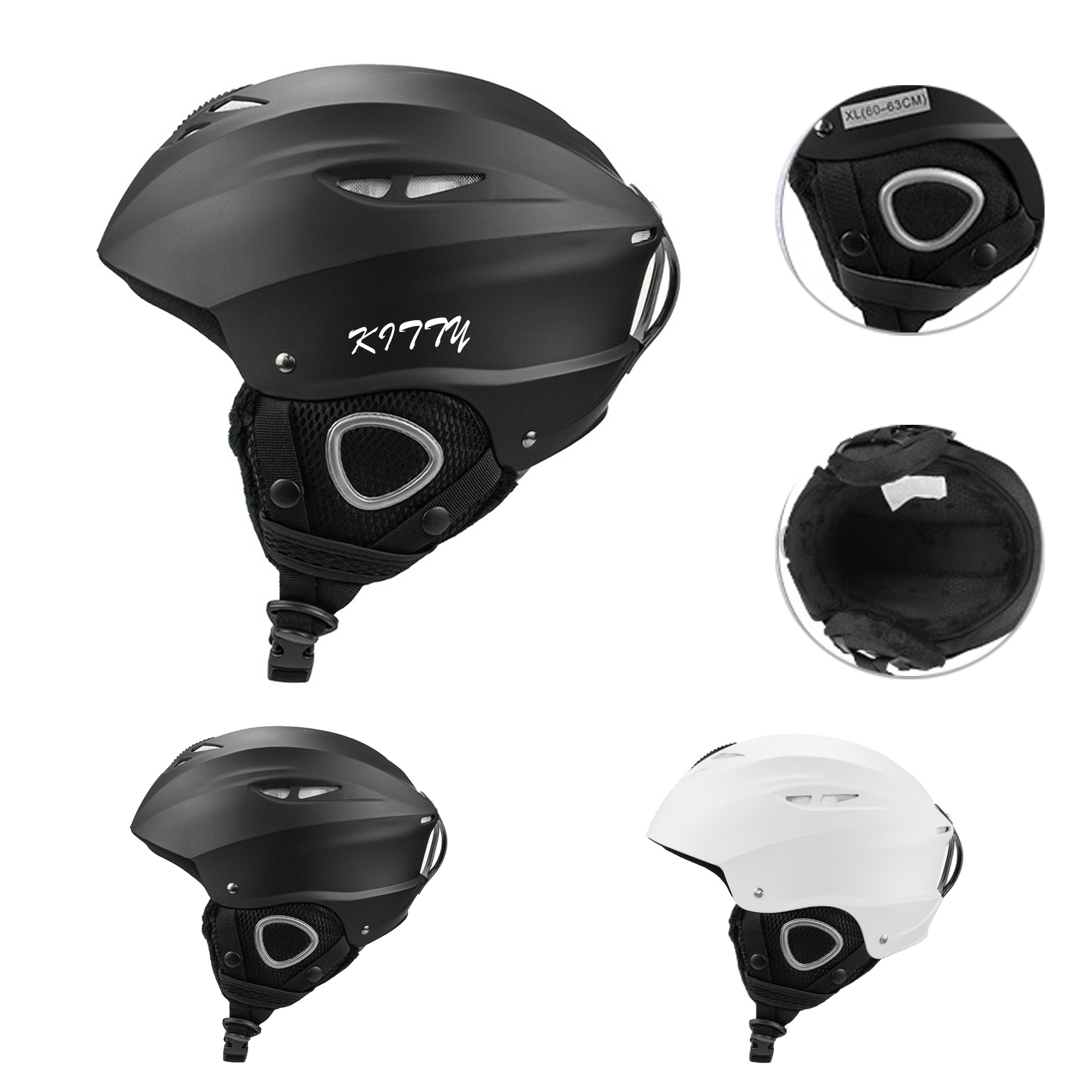 Sports Warm Ski & Snowboard Helmet