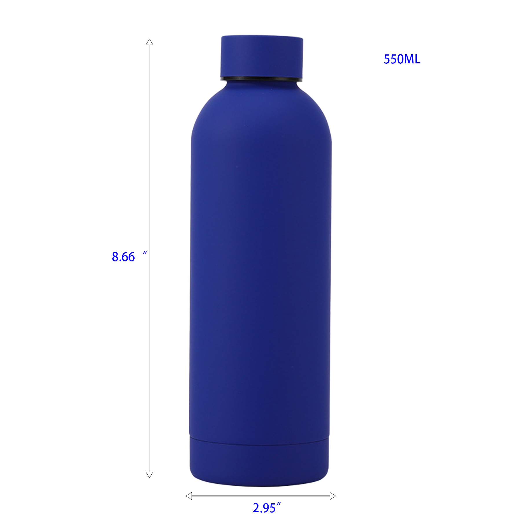Stainless Steel Outdoor Frosted Water Bottle 2